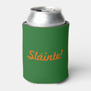 Sláinte St Patricks Day Green Beer Cooler Dosenkühler