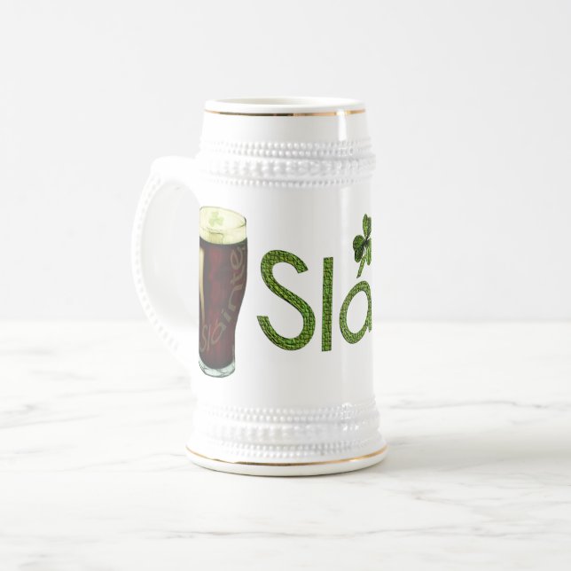 Slainte Tasse (Vorderseite Links)