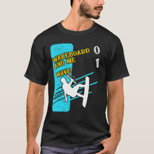 Slalom Wasserski Skischuhwandern Spaß T-Shirt
