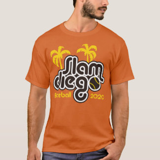 Slam Diego Retro Brown T-Shirt
