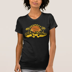Slam Diego San Diego Souvenirs respektieren T-Shirt