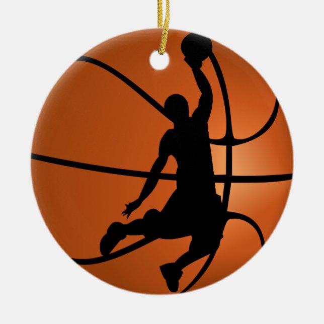Slam Dunk Basketball Player Keramik Ornament (Vorne)