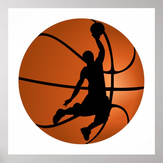Slam Dunk Basketball Player Poster (Vorne)