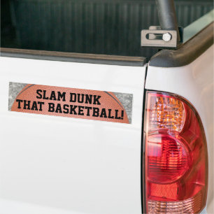 Slam Dunk Basketball-Spaß-Aufkleber Autoaufkleber
