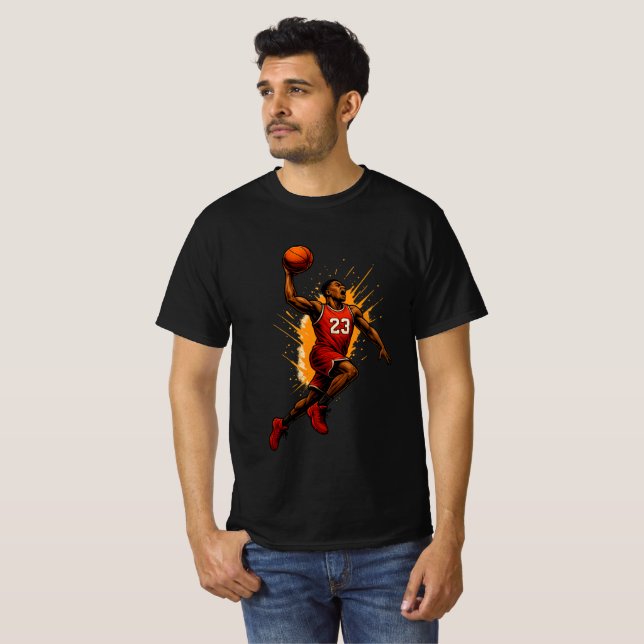 Slam Dunk Basketball T - Shirt | Streetwear (Vorne ganz)