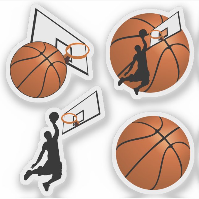 SLAM DUNK! Basketballspieler Aufkleber (Vorderseite)