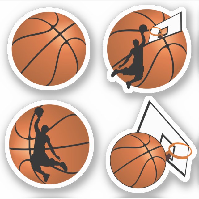 SLAM DUNK! Basketballspieler Aufkleber (Vorderseite)