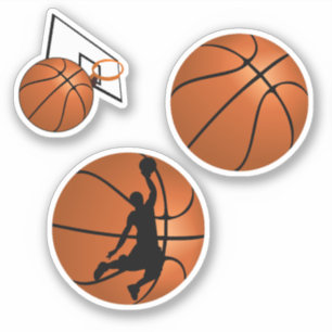 SLAM DUNK! Basketballspieler Sport Aufkleber