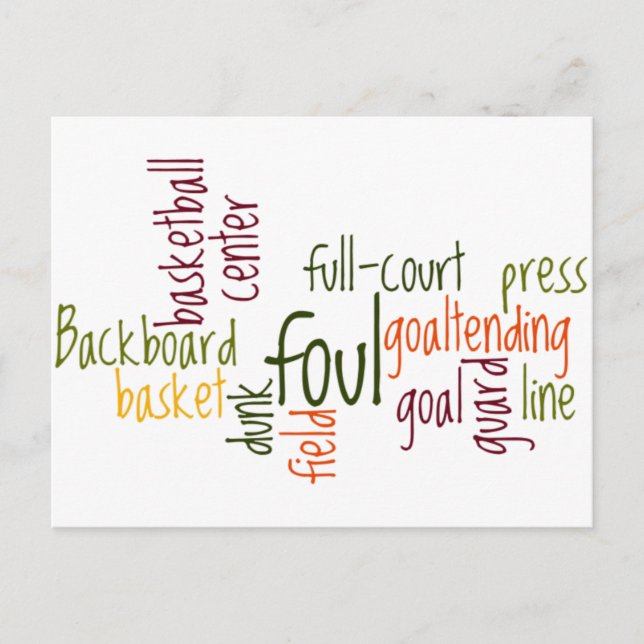 Slam Dunk Dreams: Basketball - Spiel der Champions Postkarte (Vorderseite)