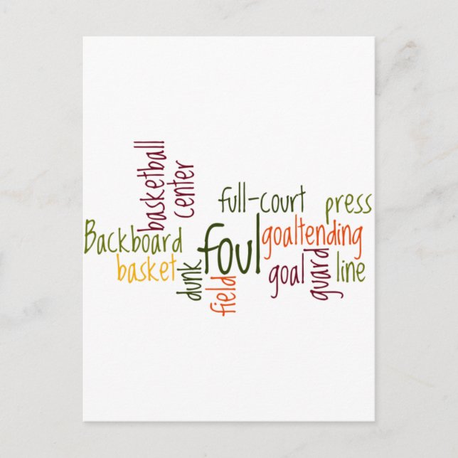 Slam Dunk Dreams: Basketball - Spiel der Champions Postkarte (Vorderseite)