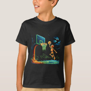 Slam Dunk Hoop Basketball Halloween Men Boys Fans T-Shirt
