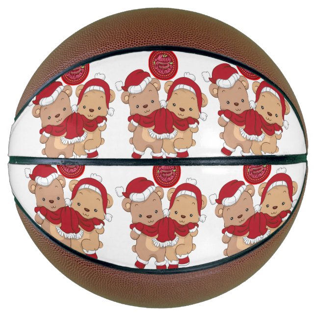 Slam Dunk in Weihnachten mit diesem Basketball Sty (Vorderseite)