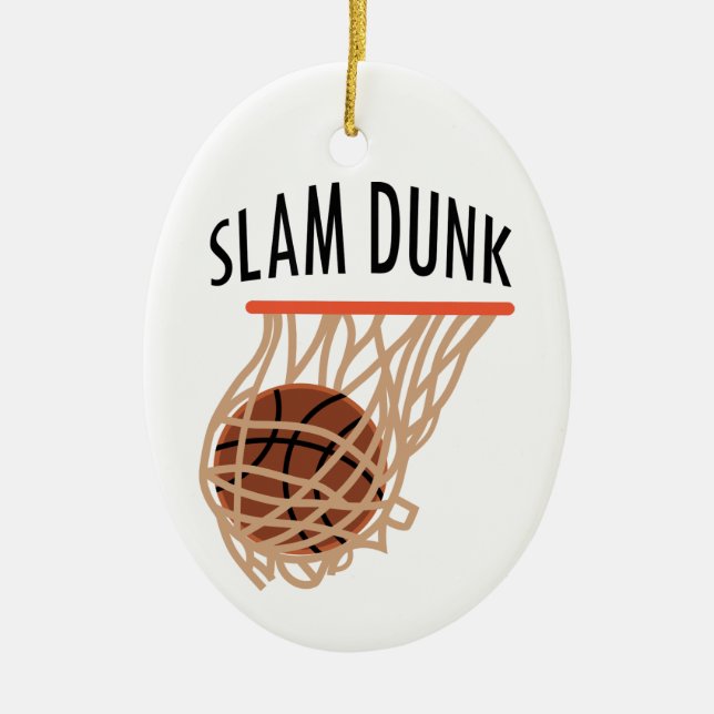 Slam Dunk Keramik Ornament (Vorne)