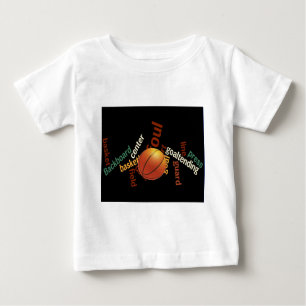 Slam Dunk of Vocabulary: Basketball Spiel der Cham Baby T-shirt