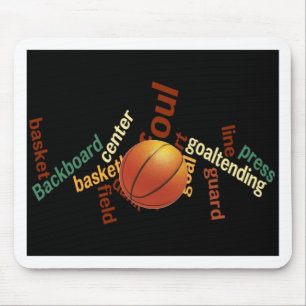 Slam Dunk of Vocabulary: Basketball Spiel der Cham Mousepad