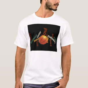 Slam Dunk of Vocabulary: Basketball Spiel der Cham T-Shirt