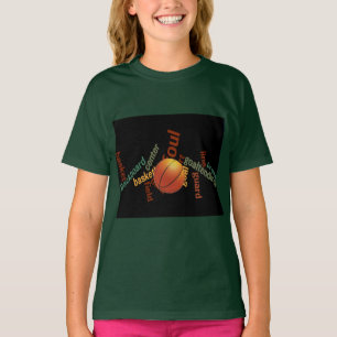 Slam Dunk of Vocabulary: Basketball Spiel der Cham T-Shirt