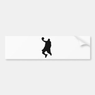 Slam Dunk Player Silhouette Autoaufkleber