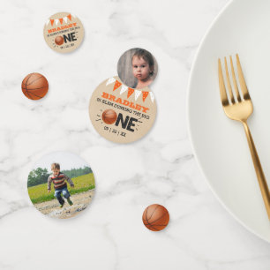 Slam Dunkelheit des Großen Basketball 1. Geburts Konfetti