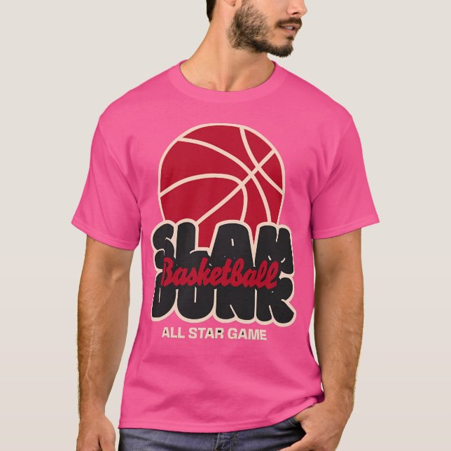 Slamdunk Basketball T-Shirt (Vorderseite)
