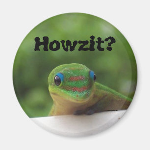 Slang Expressions Howzit Magnet