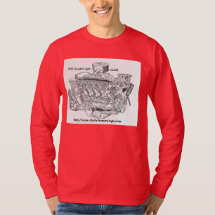 SLANT-SIX VEREIN-LANGER HÜLSEN-T - SHIRT