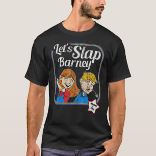Slap Barney Slap-Wettspiel-Schläge 1 T-Shirt