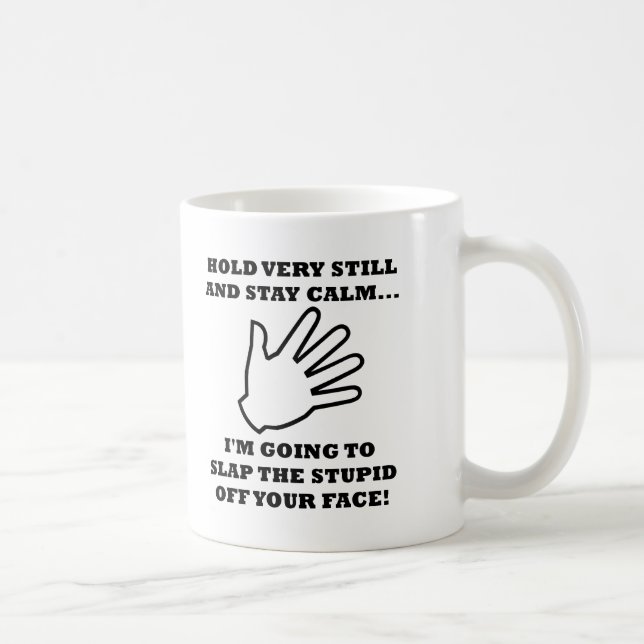 Slap-Off-Funny-Mug Tasse (Rechts)