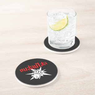 Slap You Alberne Ō Dop Salop Salai in Thai Script  Getränkeuntersetzer