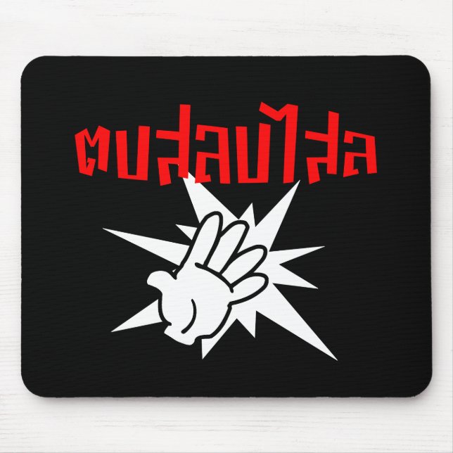 Slap You Alberne Ō Dop Salop Salai in Thai Script  Mousepad (Vorne)