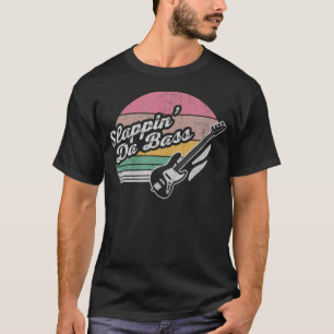 Slappin' Da Bass Vintage E-Bass T-Shirt