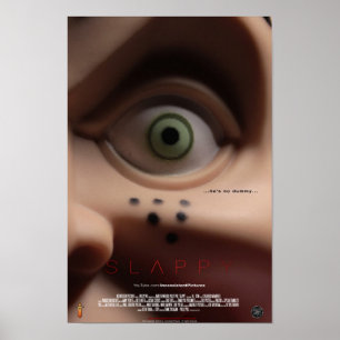 SLAPPY - Kurzes Film-Plakat "Auge sehen Sie " Poster