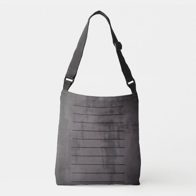 Slate Abstract Tote Crossbody by Detailsavvy Tragetaschen Mit Langen Trägern (Vorderseite)