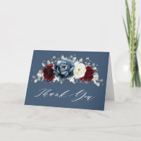 Slate Blue Burgundy White Ivory Boho Brautparty