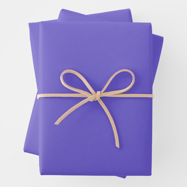 Slate Blue Gift Wrapping Paper Set – Customizable Geschenkpapier Set (Beispiel)