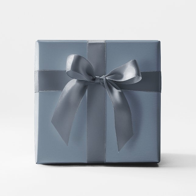 Slate Gray Geschenkpapier (Slate Gray Wrapping Paper)