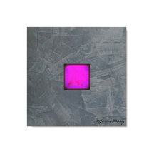 Slate Gray Lavender Fuchia Moderne Kunst