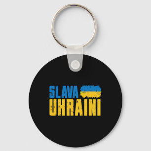 Slava Ukraini Ehre der Ukraine-Flagge Ukrainische Schlüsselanhänger