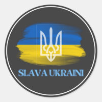 Slava Ukraini Flagge