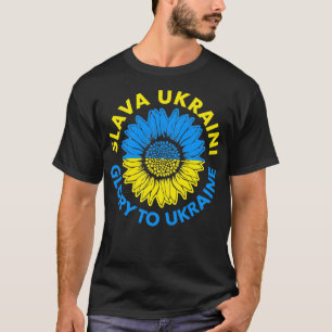 Slava Ukraini Ruhm an die Ukraine T-Shirt