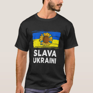 Slava Ukraini Ruhm an die Ukraine Unterstützung Uk T-Shirt