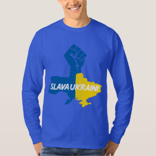 Slava Ukraini! solidarität T - Shirt