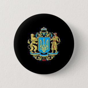 Slava Ukraini Ukraine Logo Ukrainische Geschenke B Button