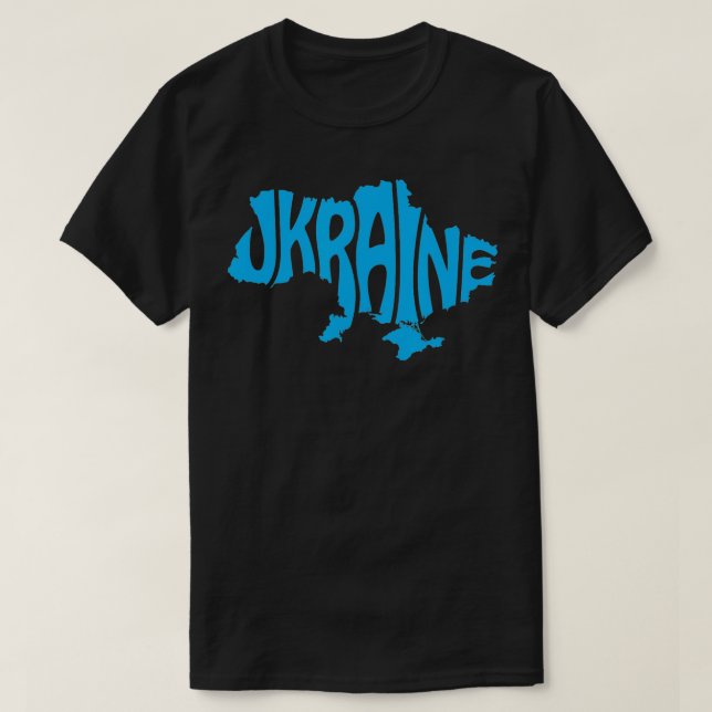 Slava Ukraini Ukraine Unabhängigkeitstag Name Ukra T-Shirt (Design vorne)