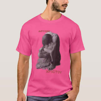 Slave von Christus Doulos Christou Koine Griechisc T-Shirt