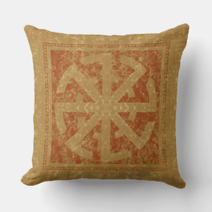 Slavic Amulet Signs Throw Kissen VI