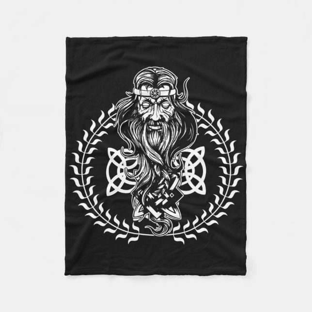 Slavic Celestial Being Craftsmanship Pagan Slavs P Fleecedecke (Vorderseite)