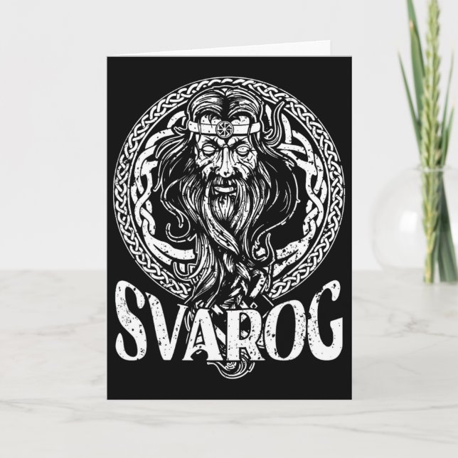 Slavic Celestial Being Craftsmanship Pagan Slavs P Karte (Vorderseite)