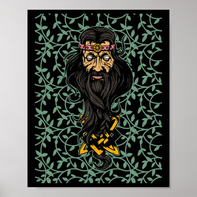 Slavic Celestial Being Craftsmanship Pagan Slavs P Poster (Vorne)