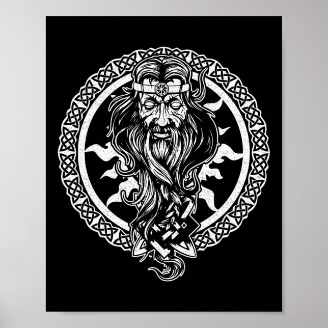 Slavic Celestial Being Craftsmanship Pagan Slavs P Poster (Vorne)
